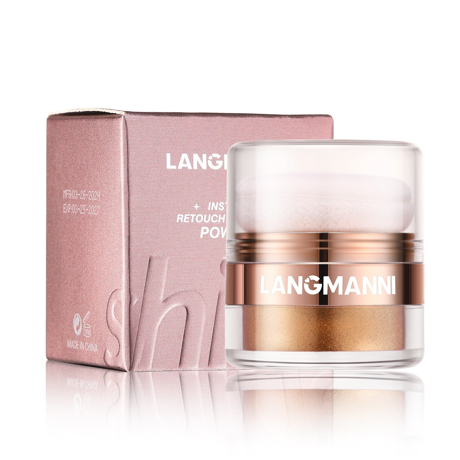 LANGMANNI Highlight powder, pat powder, face and body blush and contour powder eprolo