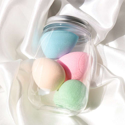 4pcs Makeup Blender Cosmetic Puff Makeup Sponge with Storage Box Foundation Powder Sponge Beauty Tool Women Make Up Accessories Gimme that