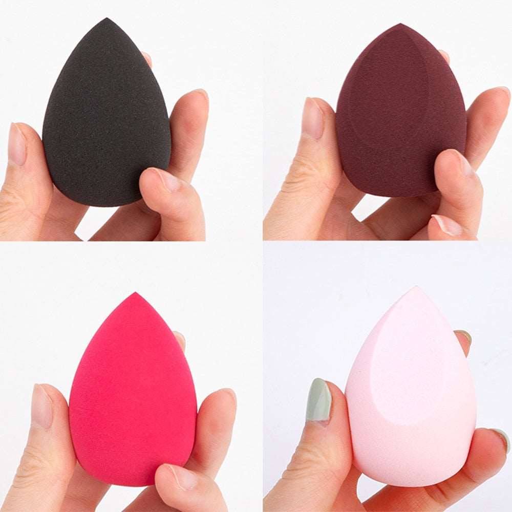 4pcs Makeup Blender Cosmetic Puff Makeup Sponge with Storage Box Foundation Powder Sponge Beauty Tool Women Make Up Accessories Gimme that