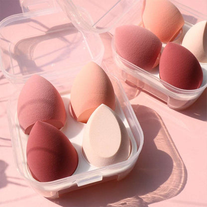 4pcs Cosmetic Puff Foundation Powder Sponge Beauty Accessories - GimmeWarehouse