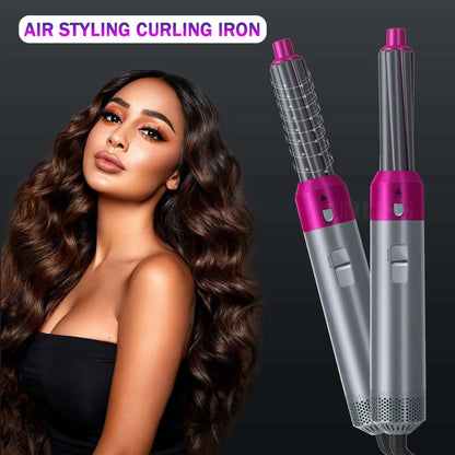 5In1 Hair Dryer Comb Hair Curler - GimmeWarehouse