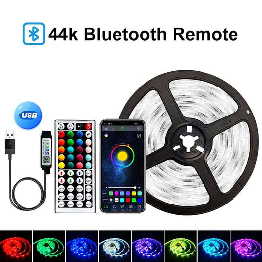 5V USB WIFI Bluetooth Waterproof RGB Stirip lights - GimmeWarehouse