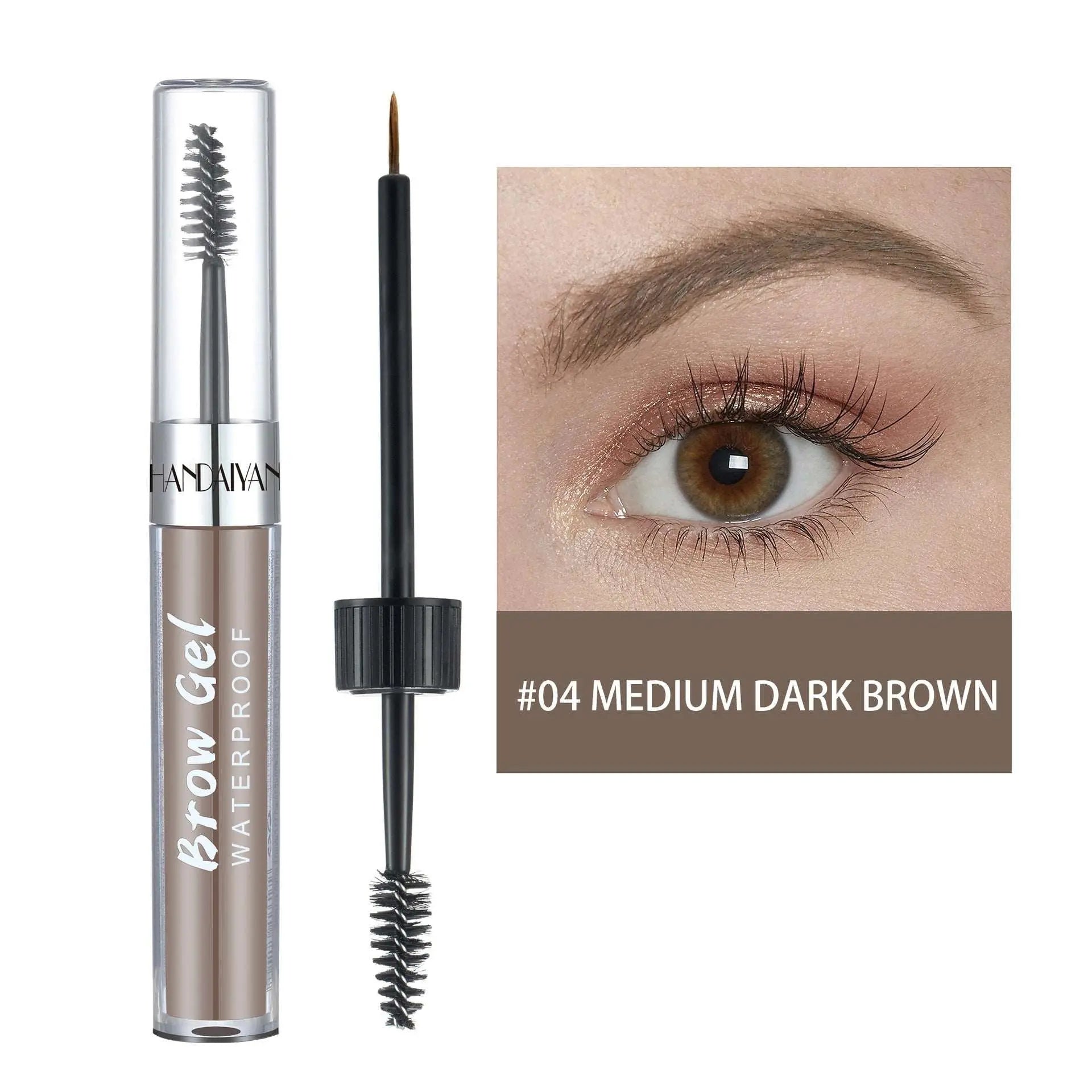 8-Color Liquid Eyebrow Cream Waterproof Smear-Proof - GimmeWarehouse