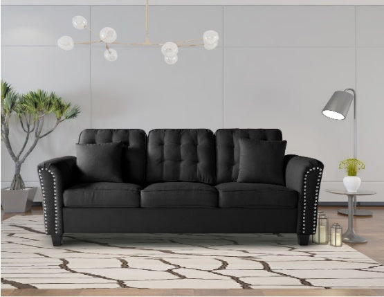 85.4 Flare Arm Sofa - GimmeWarehouse