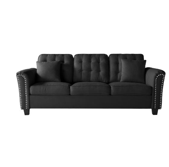 85.4 Flare Arm Sofa - GimmeWarehouse