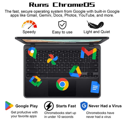 Acer Chromebook 311 laptop with HD display and design