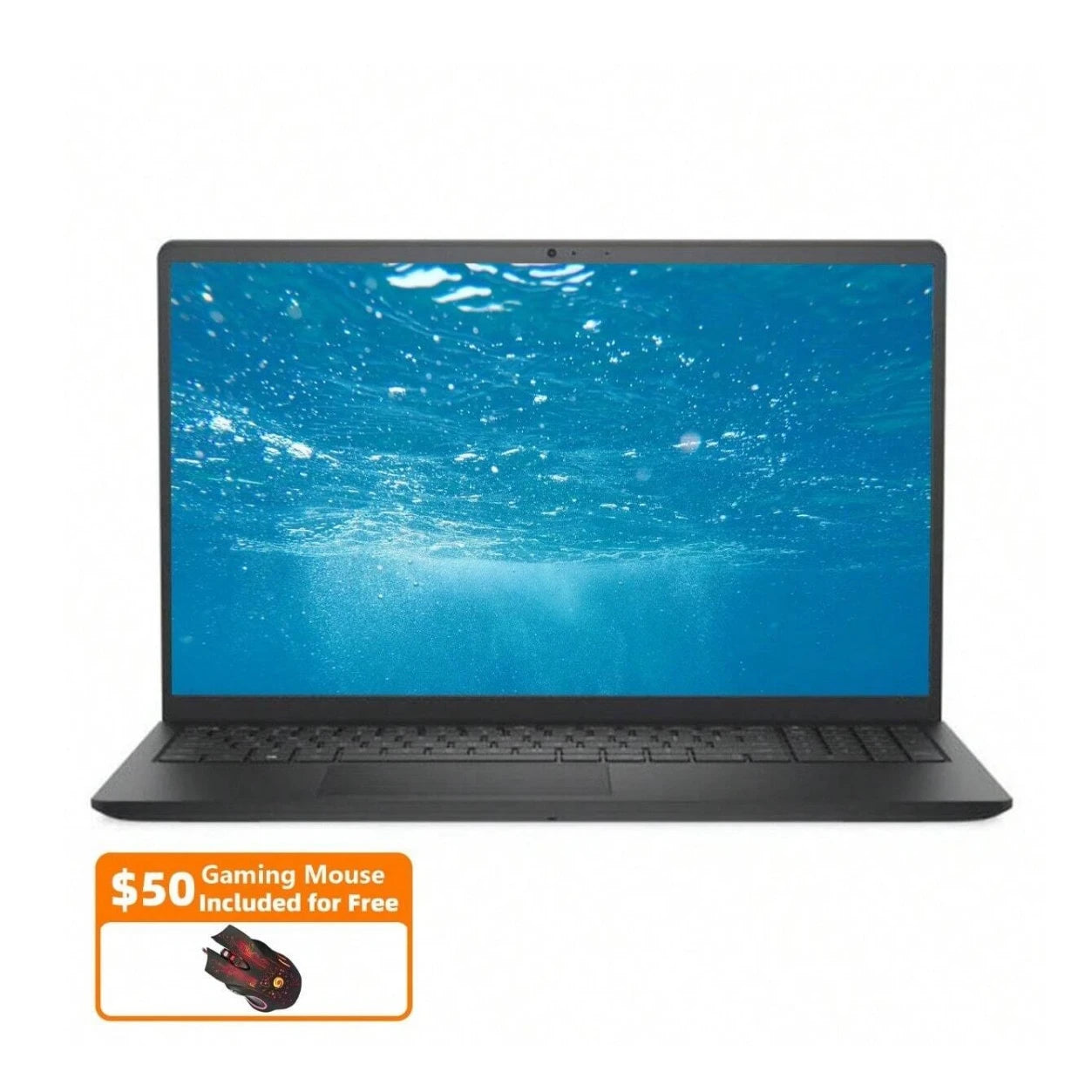 Dell Inspiron 15.6" Business Touchscreen Laptop,Intel Core i5-1235U,64GB RAM,2TB SSD,‎Intel UHD Graphics,with Gaming Mouse