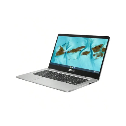 ASUS Chromebook C424 14" Laptop, Intel Celeron N4020, 4GB RAM, 384GB Storage (128GB eMMC + 256GB SD), with Gaming Mouse