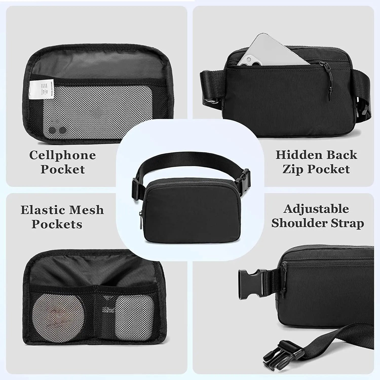 Adjustable Fanny Pack - GimmeWarehouse