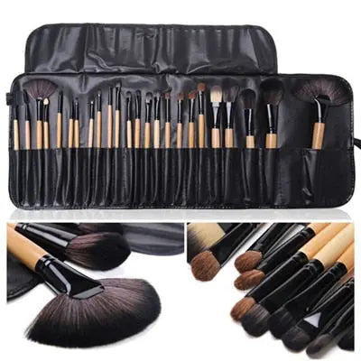 Gift Bag Of  24 pcs Makeup Brush Sets Professional Cosmetics Brushes Eyebrow Powder Foundation Shadows Pinceaux Make Up Tools Gimme that