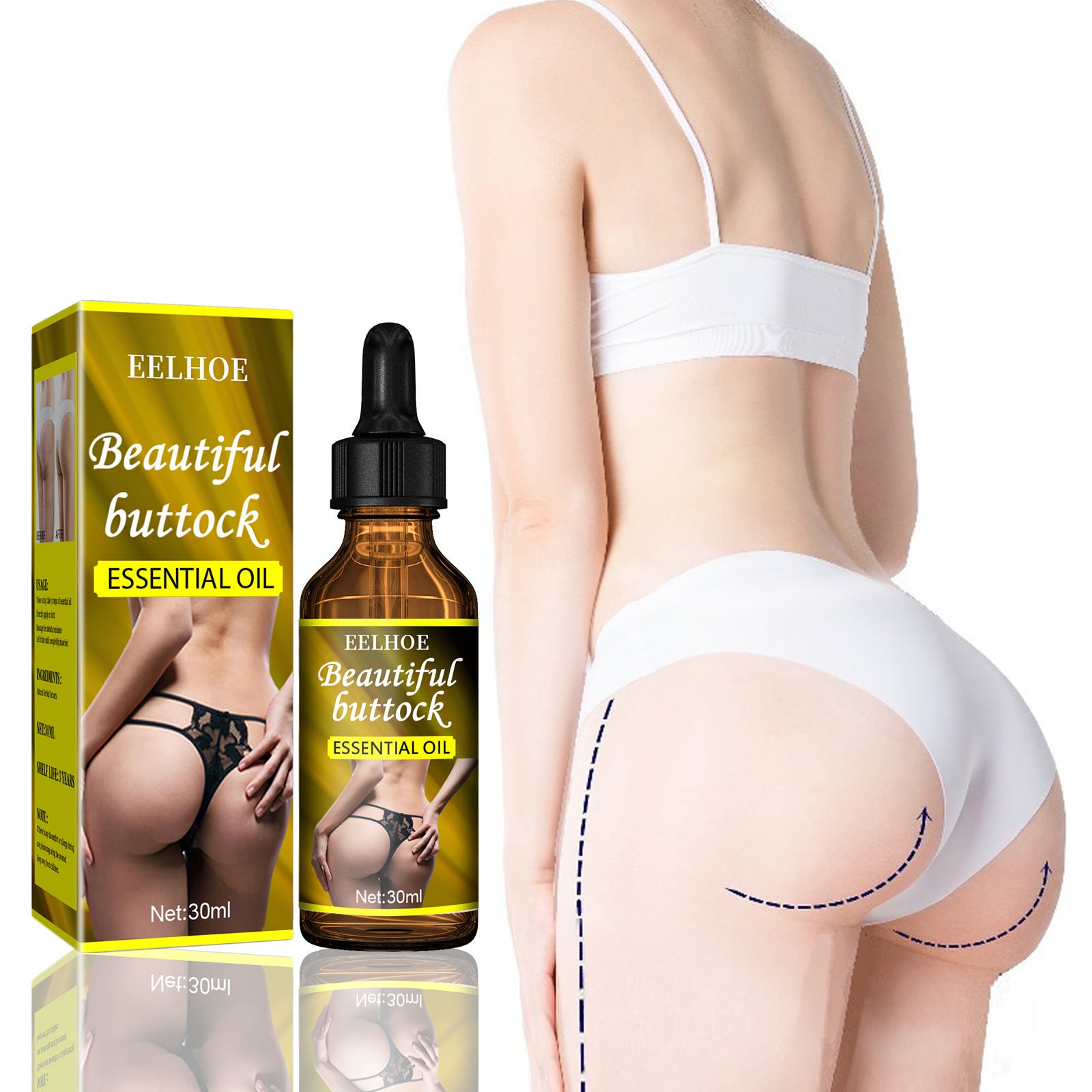 Butt Enlargement Butt Care Oil Big Butt Massage Firming - GimmeWarehouse