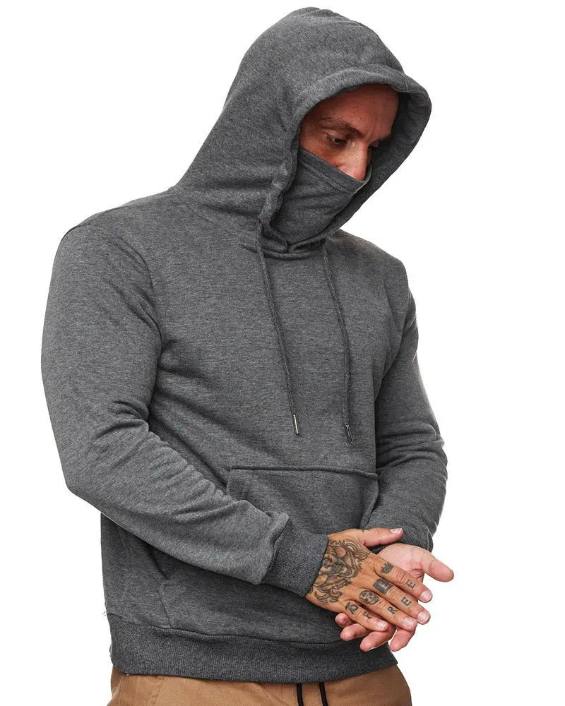 Sportswear Men's Sweater Hooded Long Sleeved T-Shirt Call Of Duty Men's Sweater Mask Gimme that