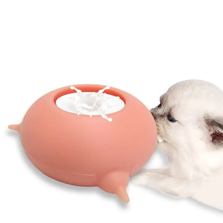 Cat And Dog Bionic Silicone Automatic Pacifier Water Feeding Bottle - GimmeWarehouse