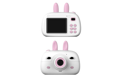 New Children's Camera Rabbit Ears Cartoon Mini Small SLR HD Screen Dual Lens Digital Camera Gift For Children Gimme that