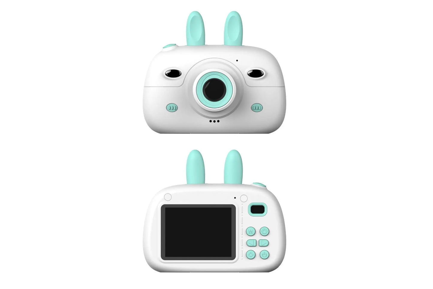 New Children's Camera Rabbit Ears Cartoon Mini Small SLR HD Screen Dual Lens Digital Camera Gift For Children Gimme that