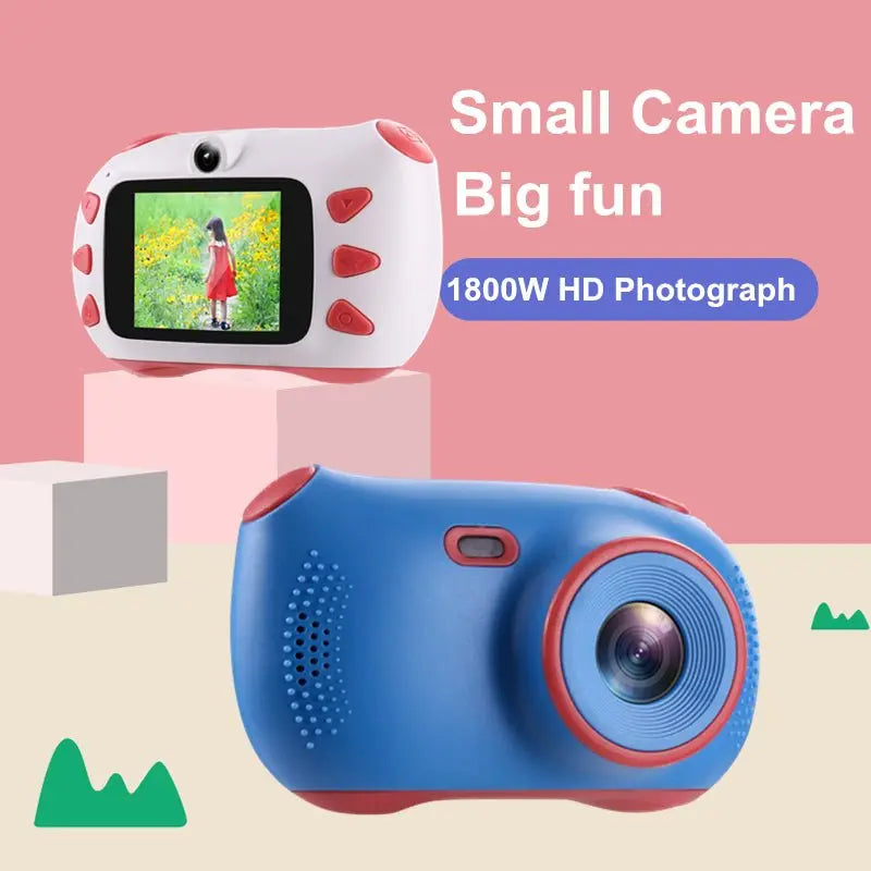 New Cute Fashion Children Digital Camera Can Take Pictures Can HD Video Mini SLR Interest Training Toy Gift Gimme that