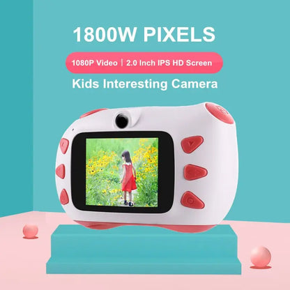 New Cute Fashion Children Digital Camera Can Take Pictures Can HD Video Mini SLR Interest Training Toy Gift Gimme that