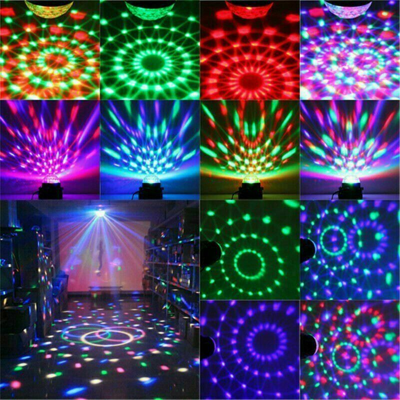 Disco Party Lights Strobe LED DJ Ball Sound Activated Bulb Dance Lamp Decoration - GimmeWarehouse