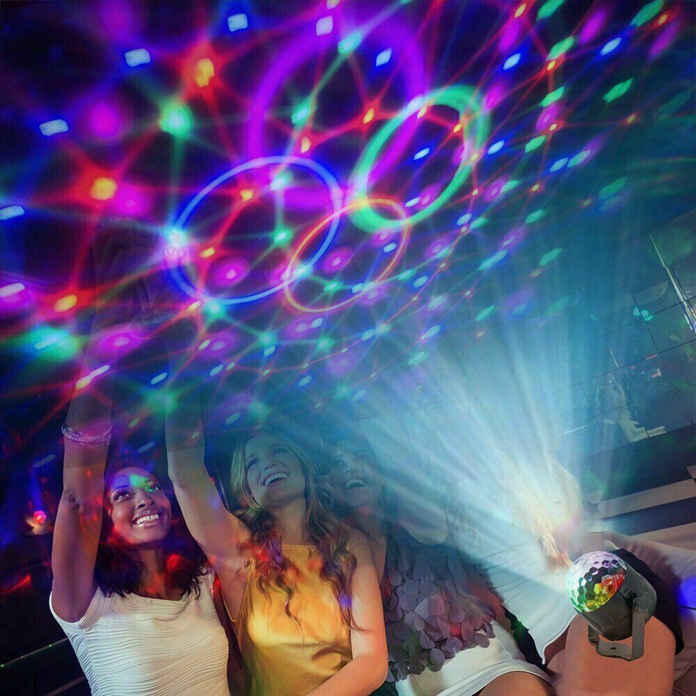 Disco Party Lights Strobe LED DJ Ball Sound Activated Bulb Dance Lamp Decoration - GimmeWarehouse