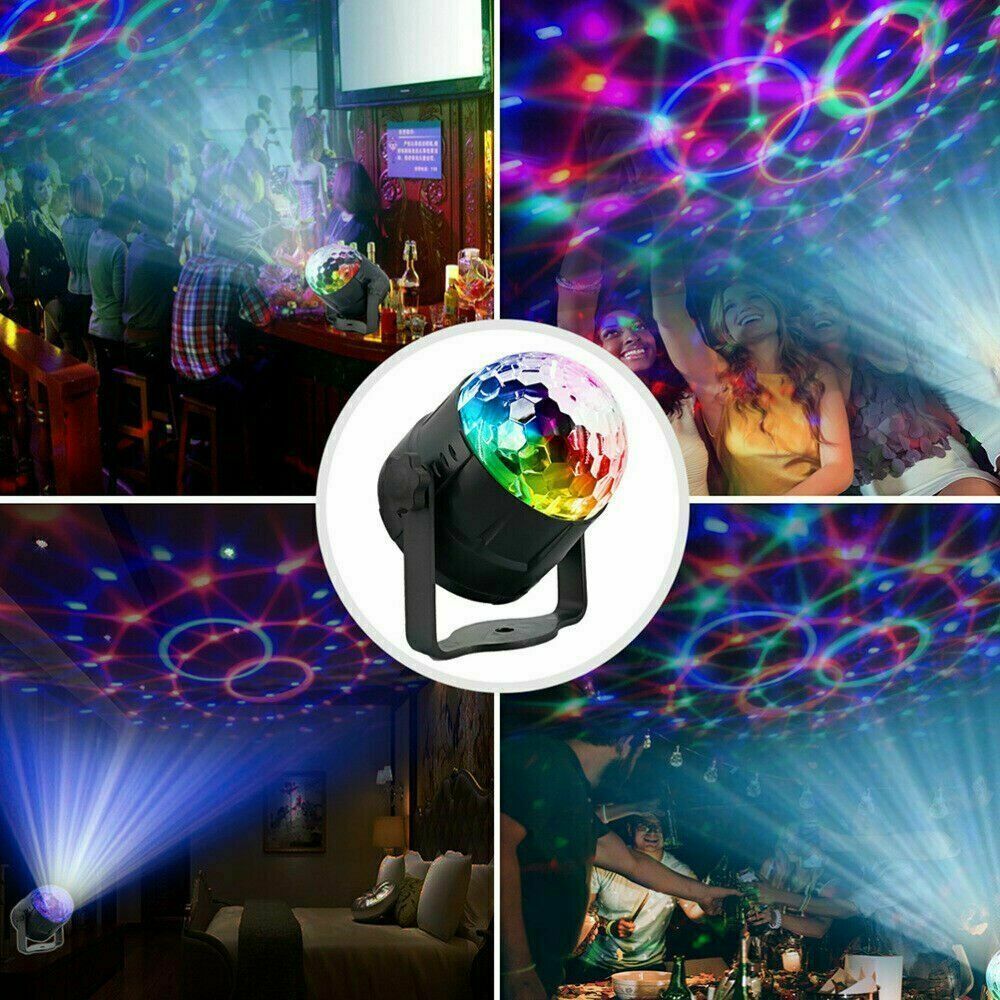 Disco Party Lights Strobe LED DJ Ball Sound Activated Bulb Dance Lamp Decoration - GimmeWarehouse