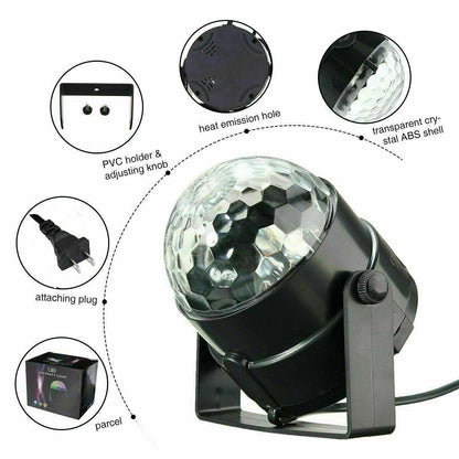 Disco Party Lights Strobe LED DJ Ball Sound Activated Bulb Dance Lamp Decoration - GimmeWarehouse