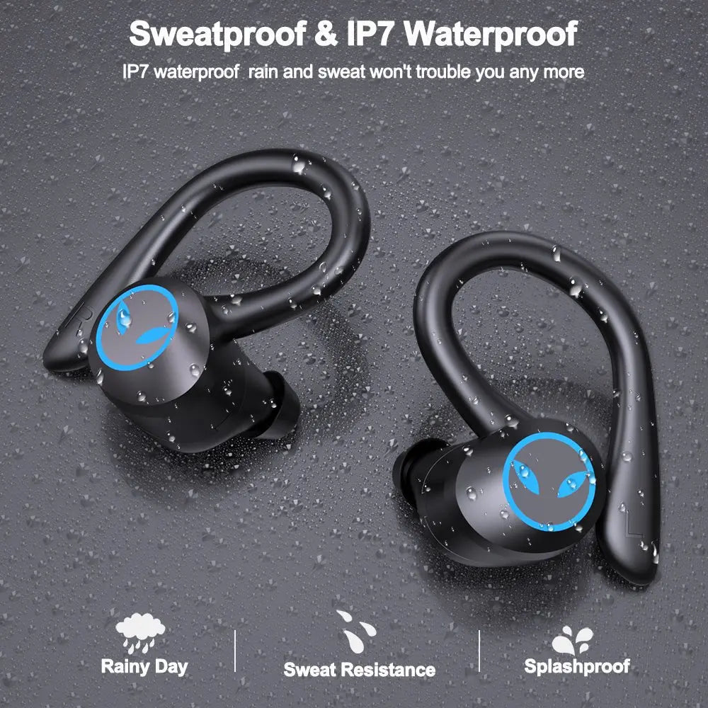 Ear-Mounted Noise-Cancelling Bluetooth Waterproof Gaming Headset - GimmeWarehouse