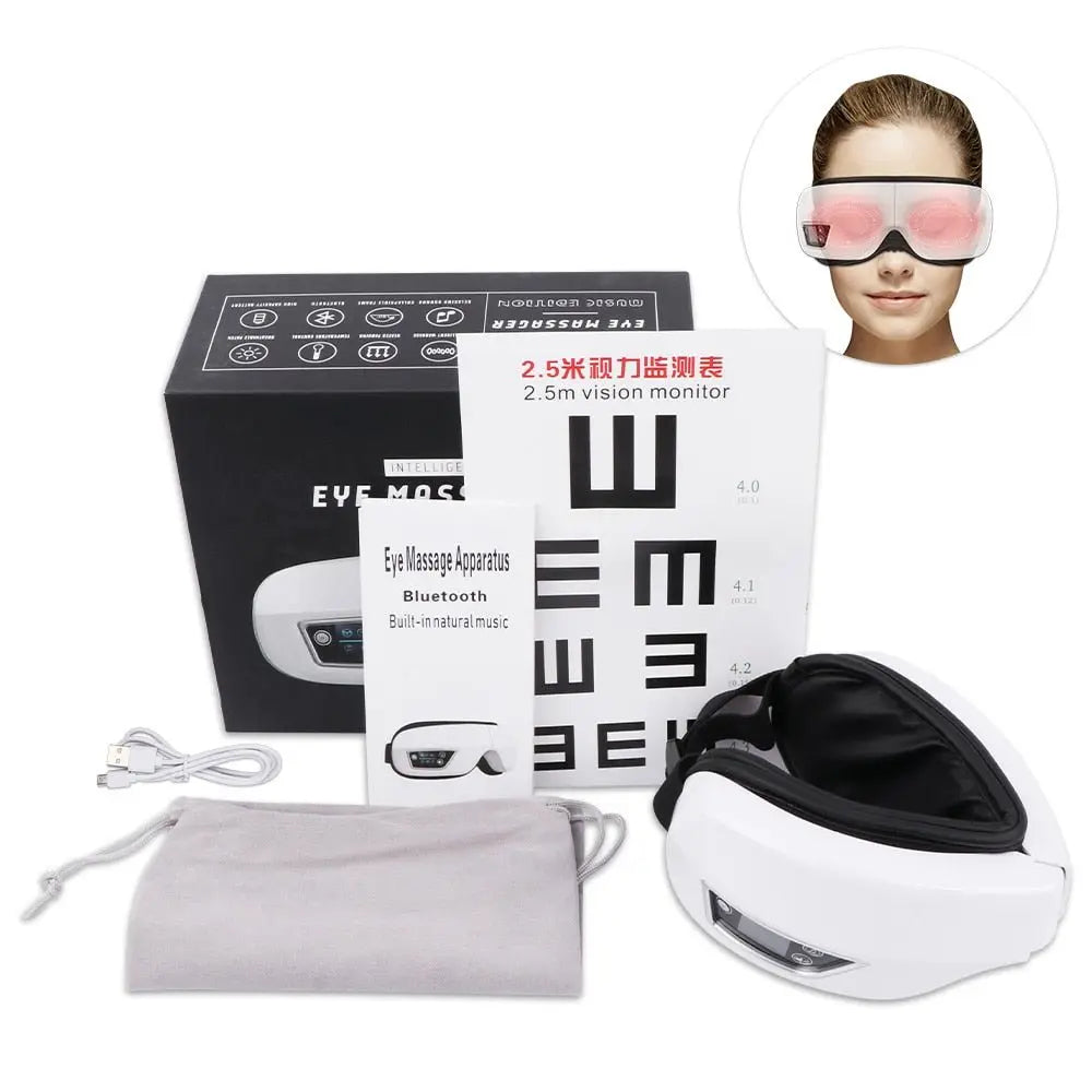 Electric Vibration Bluetooth Eye Massager - GimmeWarehouse