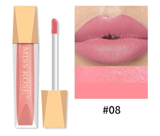 Exclusive Velvet Matte Matte Lip Gloss Lipstick Non-Fading No Stain - GimmeWarehouse