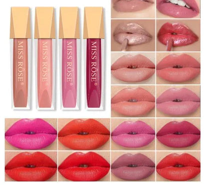 Exclusive Velvet Matte Matte Lip Gloss Lipstick Non-Fading No Stain - GimmeWarehouse