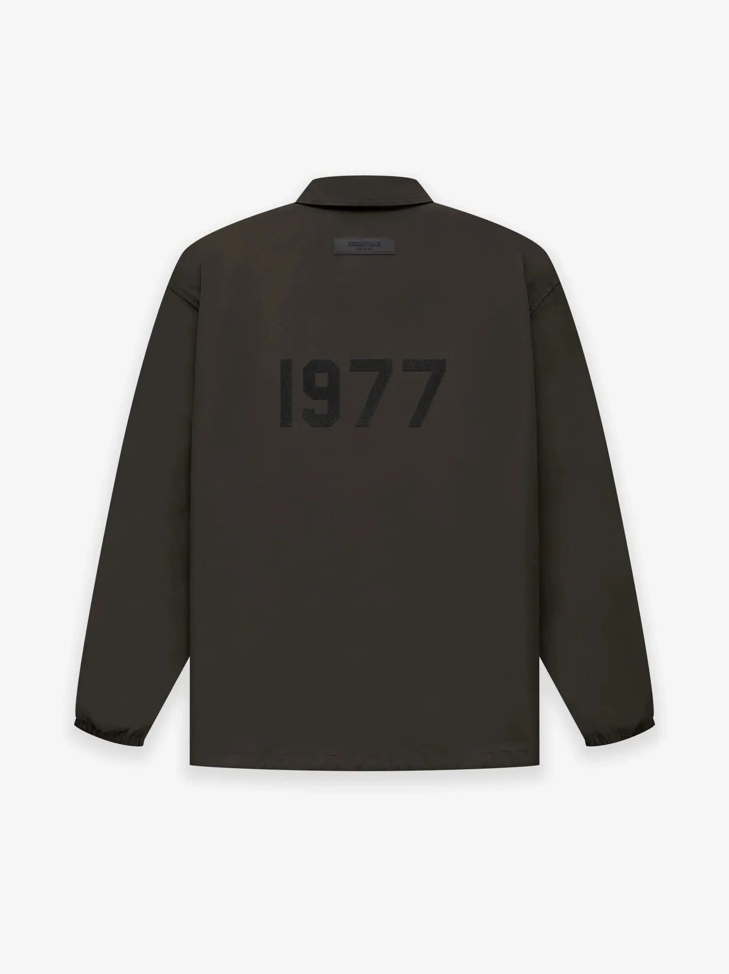 FEAR OF GOD ESSENTIALS 1977 Flocked Printed Jacket - GimmeWarehouse