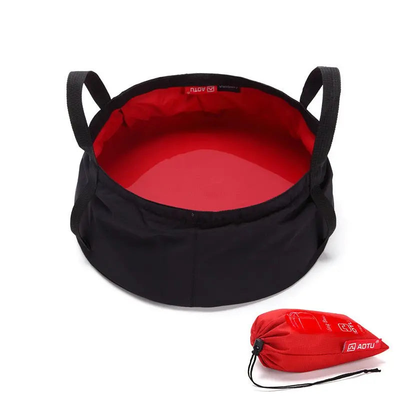 Fishing Basin Portable Travel Laundry Washbasin Foot Bag Bucket Outdoor Travel Basin - GimmeWarehouse