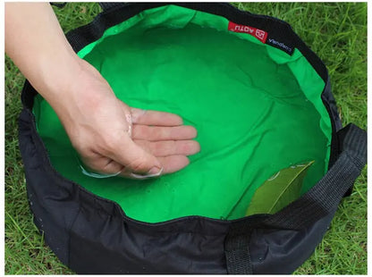 Fishing Basin Portable Travel Laundry Washbasin Foot Bag Bucket Outdoor Travel Basin - GimmeWarehouse