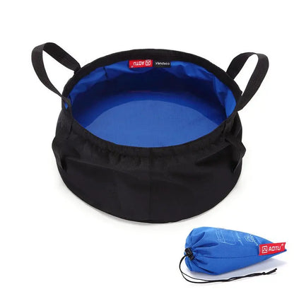 Fishing Basin Portable Travel Laundry Washbasin Foot Bag Bucket Outdoor Travel Basin - GimmeWarehouse