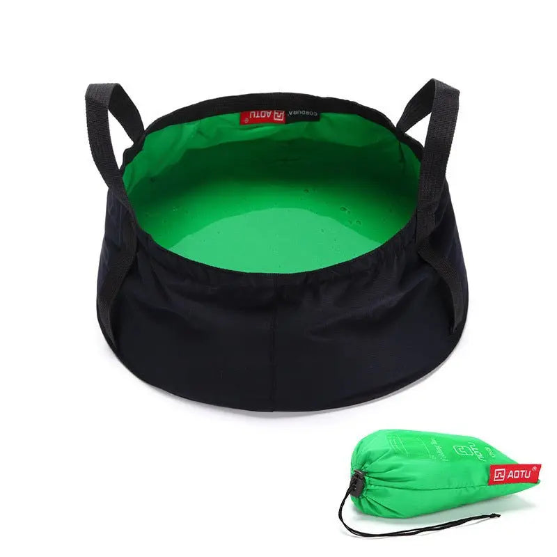 Fishing Basin Portable Travel Laundry Washbasin Foot Bag Bucket Outdoor Travel Basin - GimmeWarehouse