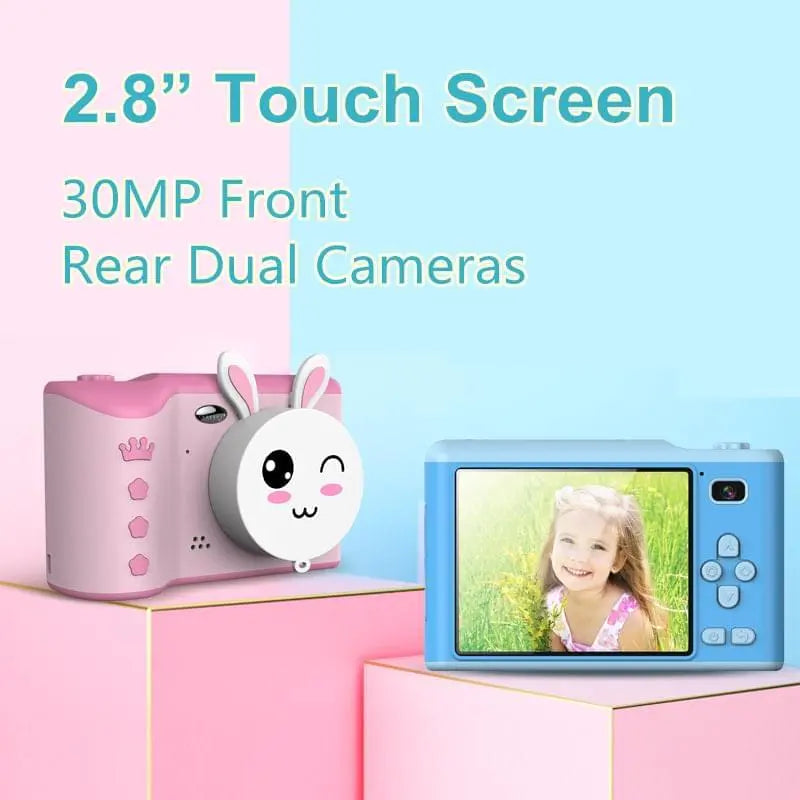 2.8 Inch HD Dual-Camera Children's Digital Camera Mini Small SLR Can Take Pictures Interest Toy Gift eprolo