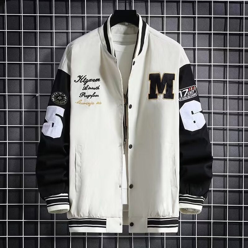 Junior High School Student Baseball Jacket Loose Hong Kong Style - GimmeWarehouse