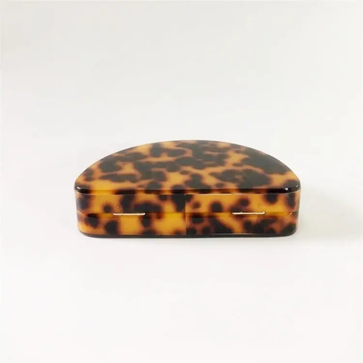 Leopard Print Acrylic Handbag For Ladies - GimmeWarehouse