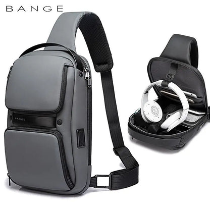 New Simple Men's Chest Bag Casual Messenger Bag Trend Japan And South Korea Shoulder Bag Sling Bag Gimme that