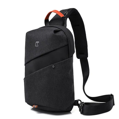 New Chest Bag Men's Korean Version Messenger Bag Men's Trend Usb Shoulder Bag Sling Bag Gimme that