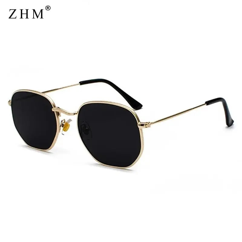 Men's Square Metal Frame Sunglasses Gimme that