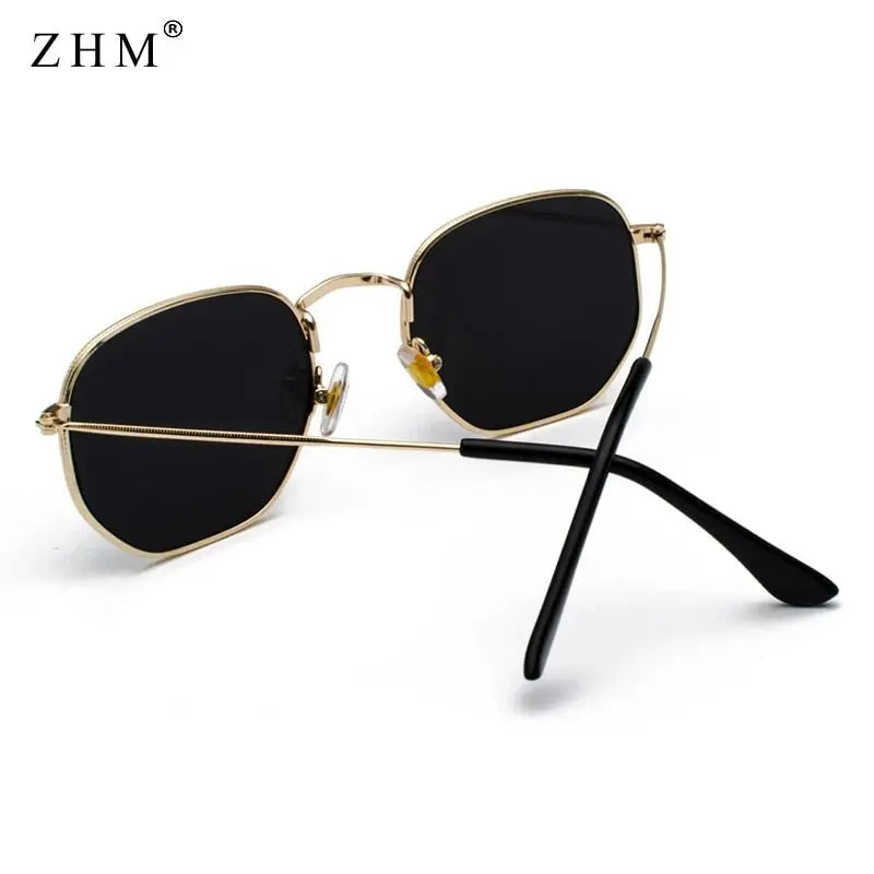 Men's Square Metal Frame Sunglasses Gimme that