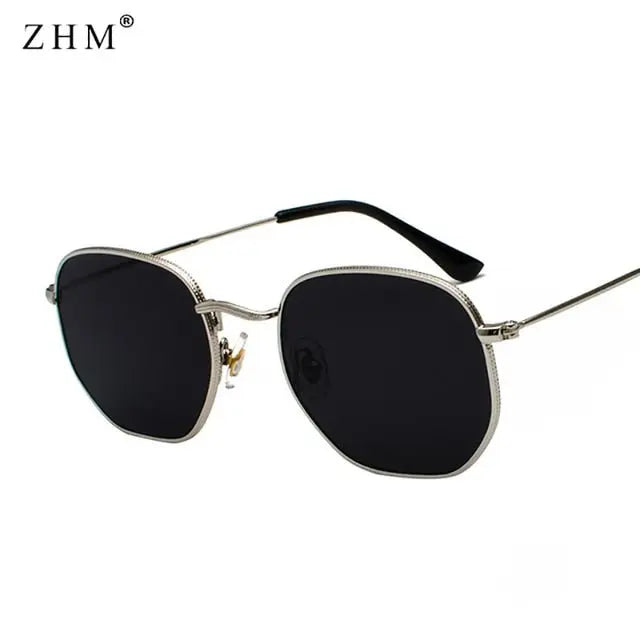 Men's Square Metal Frame Sunglasses Gimme that