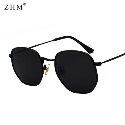 Men's Square Metal Frame Sunglasses Gimme that