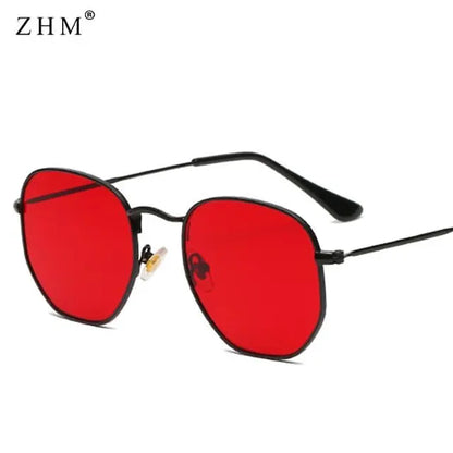 Men's Square Metal Frame Sunglasses Gimme that