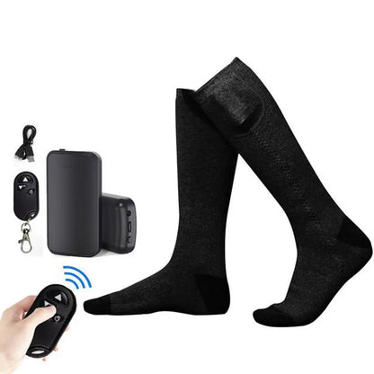 Men and Women Remote Control Outdoor Warm Keep Heating Socks - GimmeWarehouse