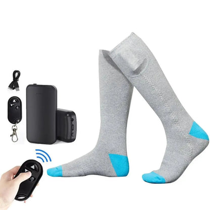 Men and Women Remote Control Outdoor Warm Keep Heating Socks - GimmeWarehouse