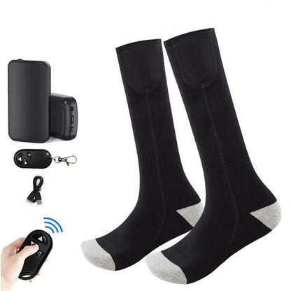 Men and Women Remote Control Outdoor Warm Keep Heating Socks - GimmeWarehouse