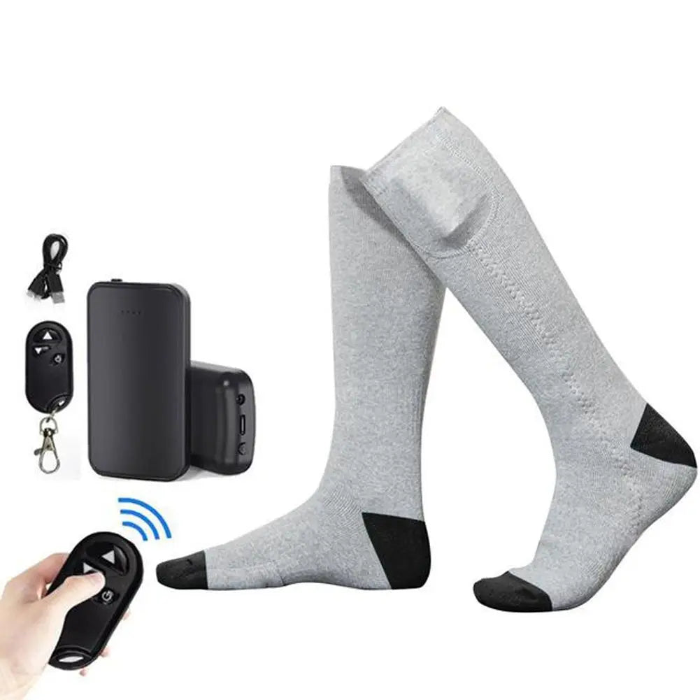 Men and Women Remote Control Outdoor Warm Keep Heating Socks - GimmeWarehouse