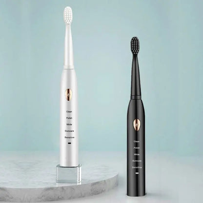 Men and Women Ultrasonic Waterproof Electric Toothbrush - GimmeWarehouse