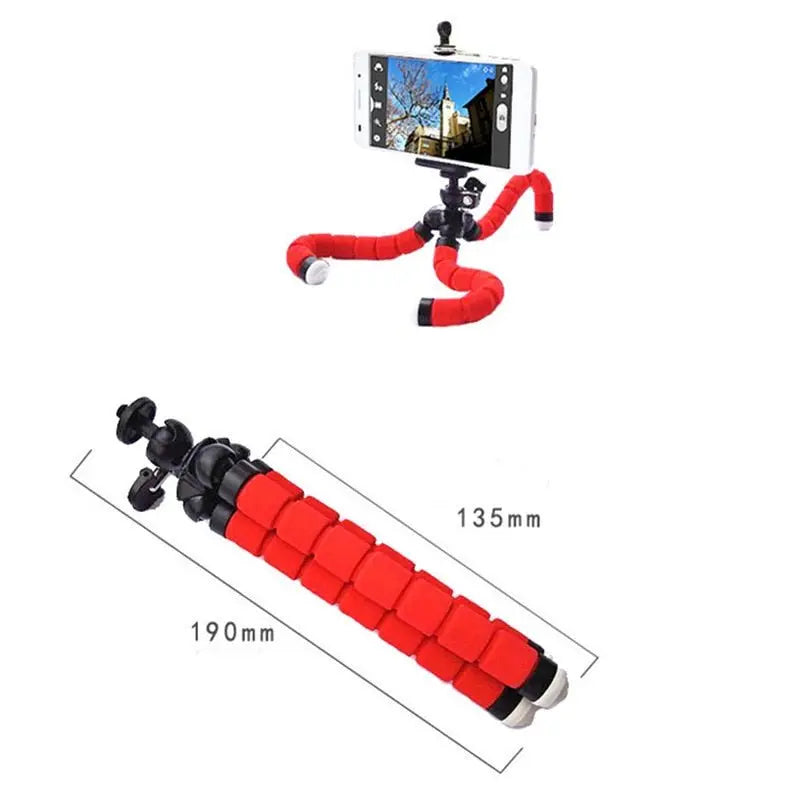 Tripod for Camera Mini Flexible Octopus Tripod for Xiaomi Huawei Phone Clip with Sponge Tripod Adjustable Cellphone Tripod Gimme that